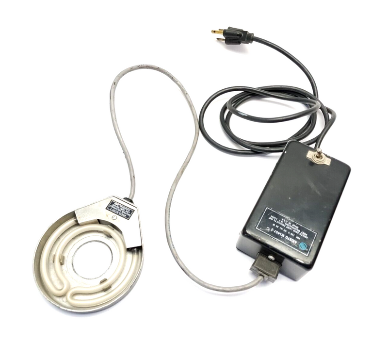 Aristo M1457-3 110V 36W Power Supply w/ Microscope Ring Lamp NEEDS NEW BULB - Maverick Industrial Sales