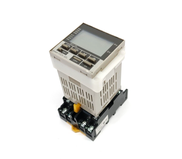 Omron E5ZN-SDL Setting Display Unit For Temperature Controller w/ P2CF-11 Socket - Maverick Industrial Sales