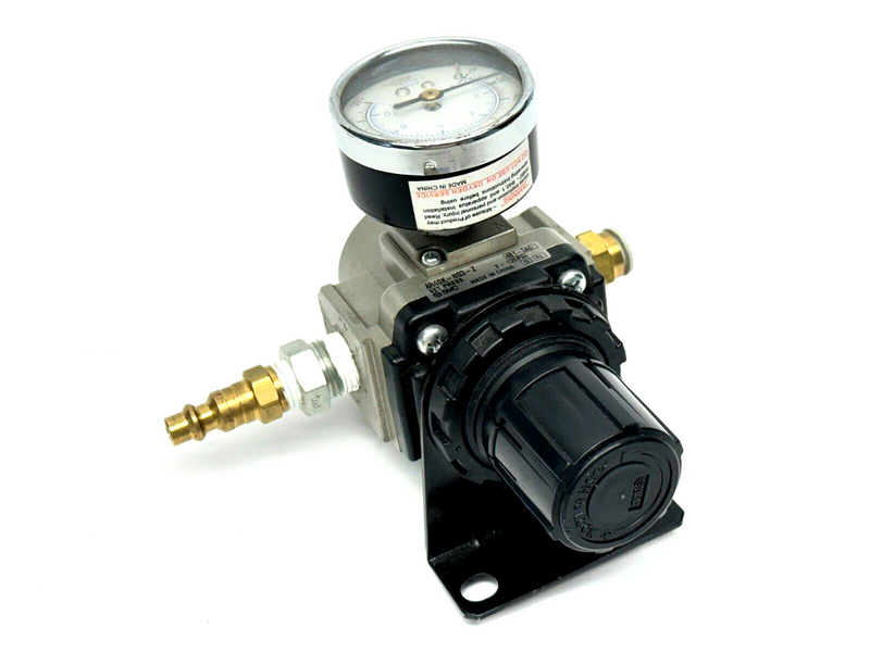 SMC AR40K-N03BG-Z Pneumatic Regulator 7-125PSI w/ Bracket and Gauge 0-160PSI - Maverick Industrial Sales