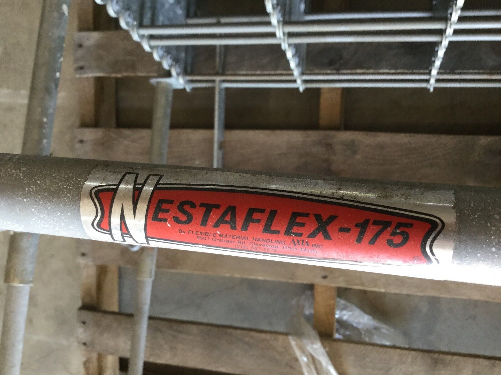 Nestaflex 175 Gravity Roller Flexible Accordian Conveyor Expandable - Maverick Industrial Sales