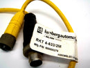 Lumberg RKT 4-633/2M M12 Male to Female Cordset 600000279 - Maverick Industrial Sales