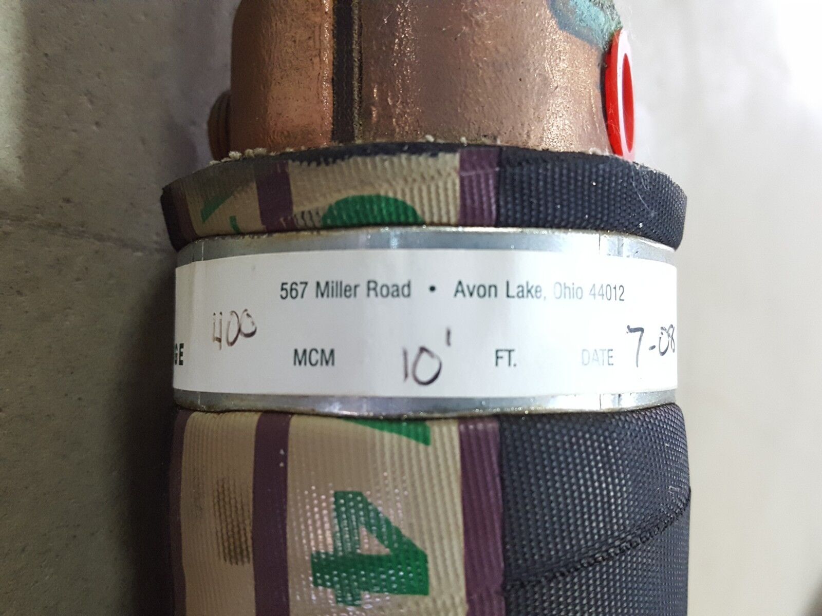 Watteredge Uniflex Robot Welder Jumper Cable 400/450 MCM 10' Foot - Maverick Industrial Sales