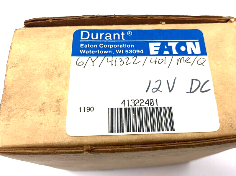 Eaton Durant 6-Y-41322-401-MEQU 6-Digit Counter Totalizer 12VDC 3W 41322401 - Maverick Industrial Sales