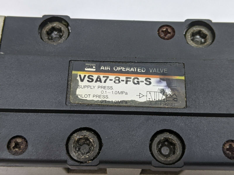 SMC VSA7-8-FG-S Air Operated Valve - Maverick Industrial Sales