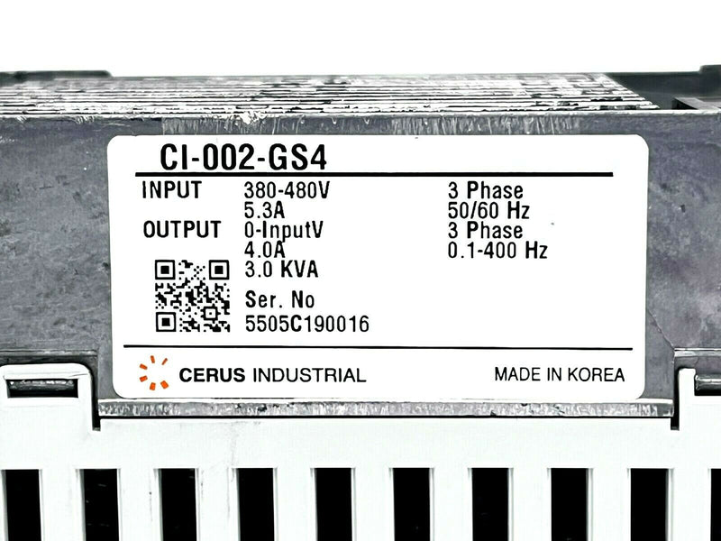 Cerus Industrial CI-002-GS4 Titan GS Variable Frequency Drive No Control Panel - Maverick Industrial Sales