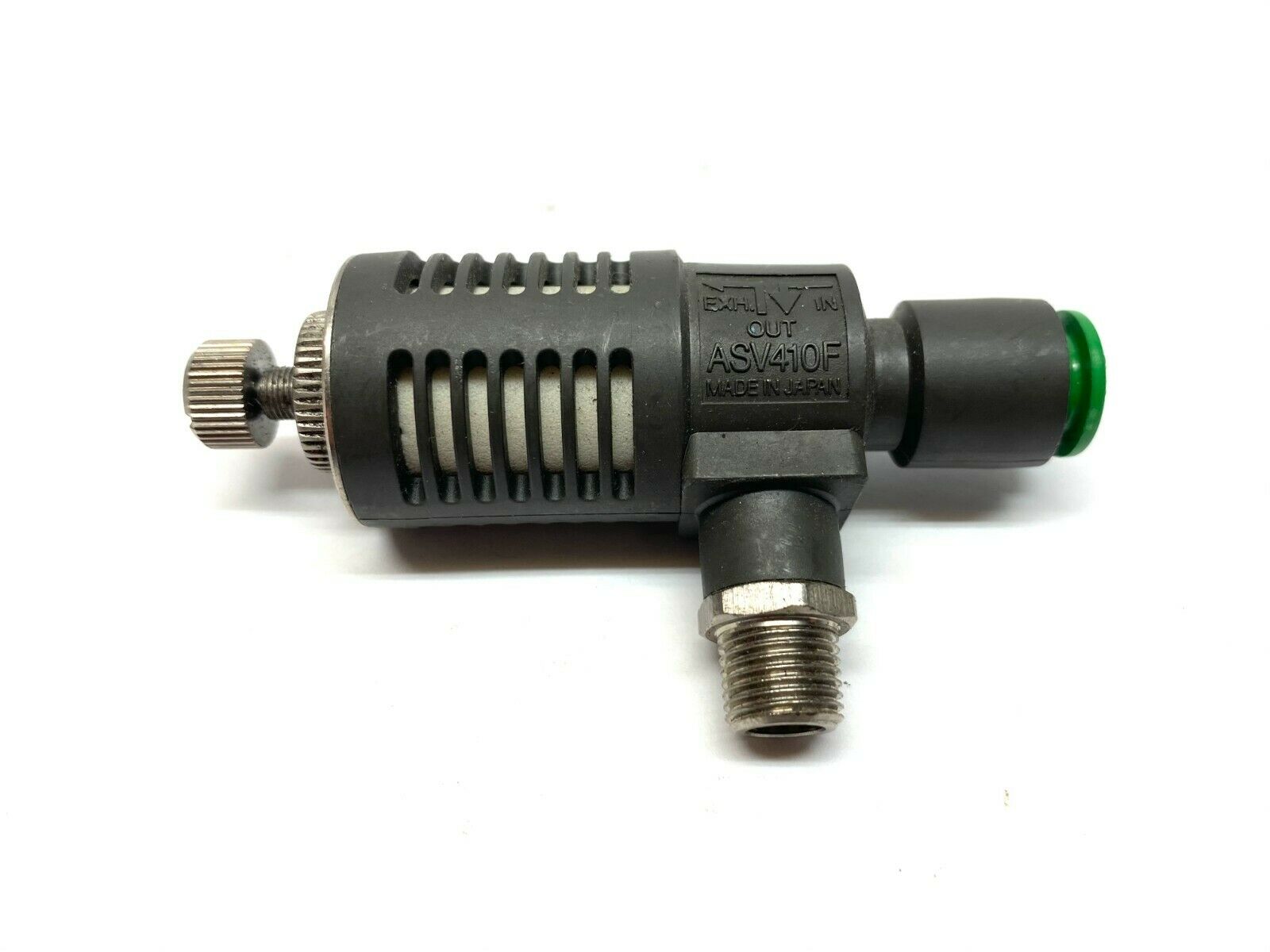 SMC ASV410F-01-08S Speed Exhaust Controller Flow Control Quick Exhaust - Maverick Industrial Sales