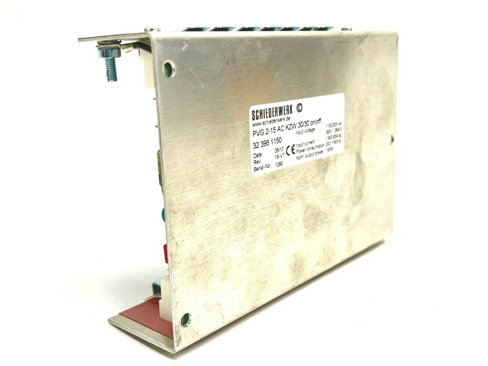 SCHIEDERWERK PVG 7-70 LC BALLAST 32 464 1000 115/230V 700W 05281 SCHIEDERWERK PVG 7-70 LC BALLAST 32 464 1000 115/230V 700W 05281