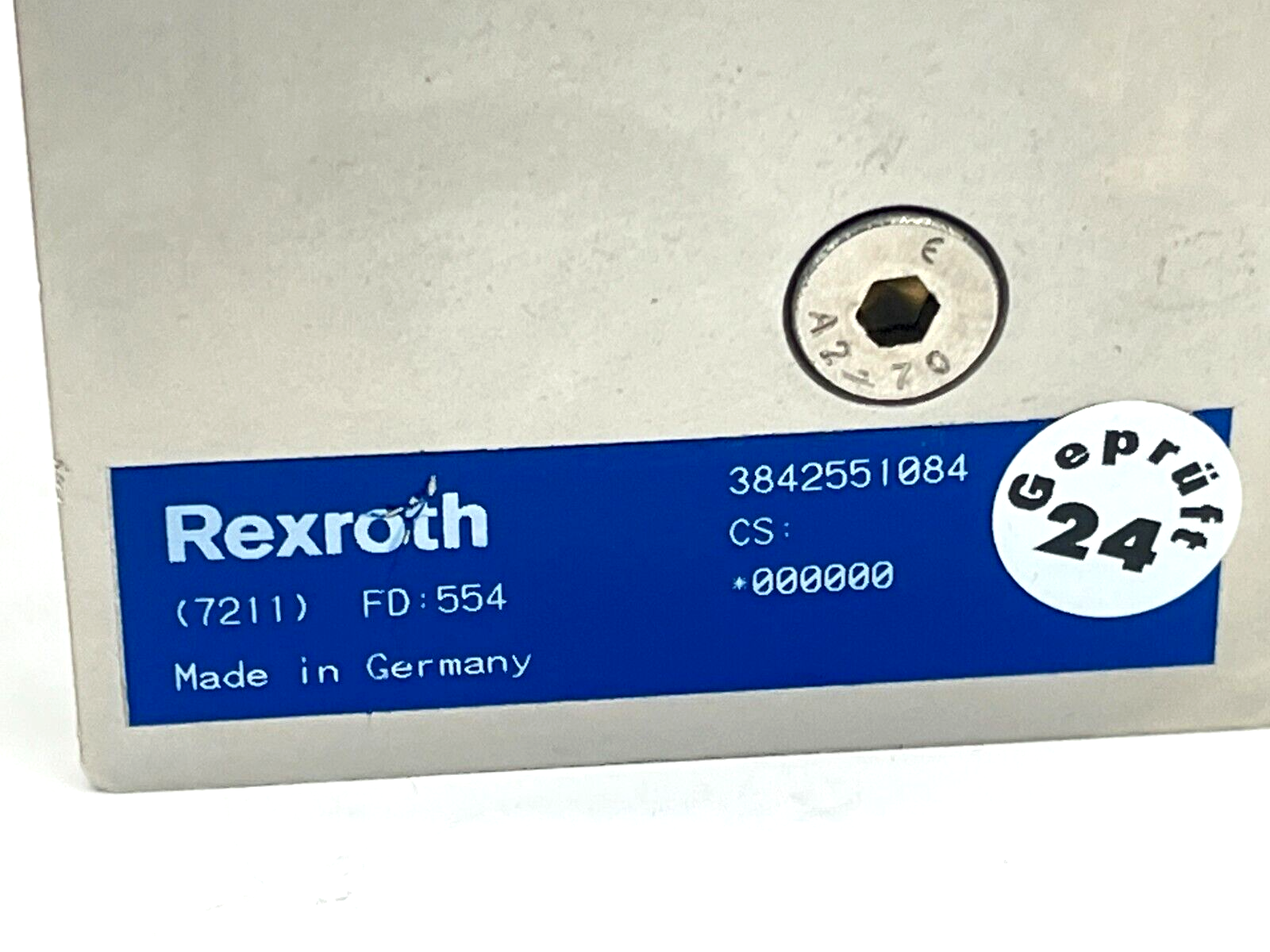 Rexroth 3842551084 Right Cross-Diverter 45 Degree VFplus 90 - Maverick Industrial Sales