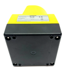 Siemens 3SU1801-0AAA00-0AC2 Yellow Push Button Enclosure w/ Protective Collar - Maverick Industrial Sales