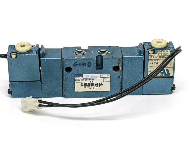 MAC Valves 825C-PM-611BA-652 Double Solenoid Valve - Maverick Industrial Sales