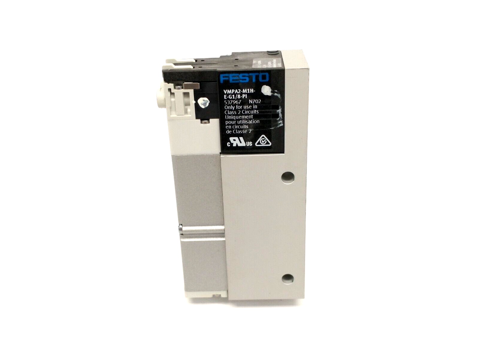 Festo VMPA2-M1H-E-G1/8-PI Air Solenoid Valve 5/3 Exhausted G1/8 537967 - Maverick Industrial Sales