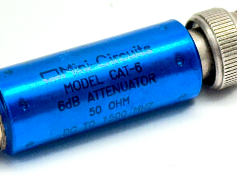 Mini-Circuits Model CAT-10 10dB Attenuator 50OHM DC To 1500MHZ - Maverick Industrial Sales