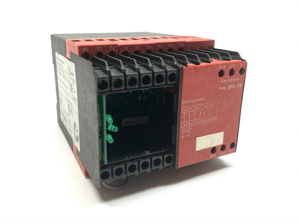 Schneider Electric XPSFB5111 Safety Relay 24V MISSING COVER - Maverick Industrial Sales