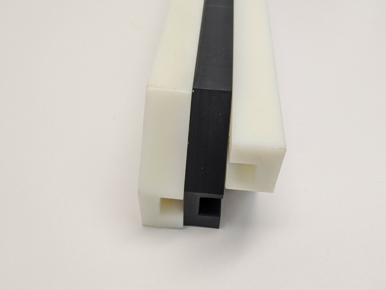 75-208D385 Milled Track Wearstrip 22" x 1" x  3" D208C021, 3 PIECE SET - Maverick Industrial Sales