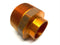 Mueller Streamline Tube Adapter Wrot Copper 1-1/2" x 1" Nominal, 1-3/4" L - Maverick Industrial Sales