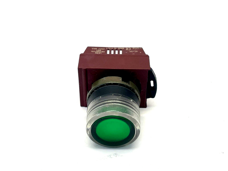GE Cema N5CPLVGD-PDNVD-10-24 Push Button Green - Maverick Industrial Sales