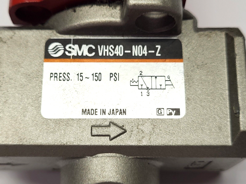 SMC VHS40-N04-Z Lock-Out Valve 3-Port 1/2" - Maverick Industrial Sales