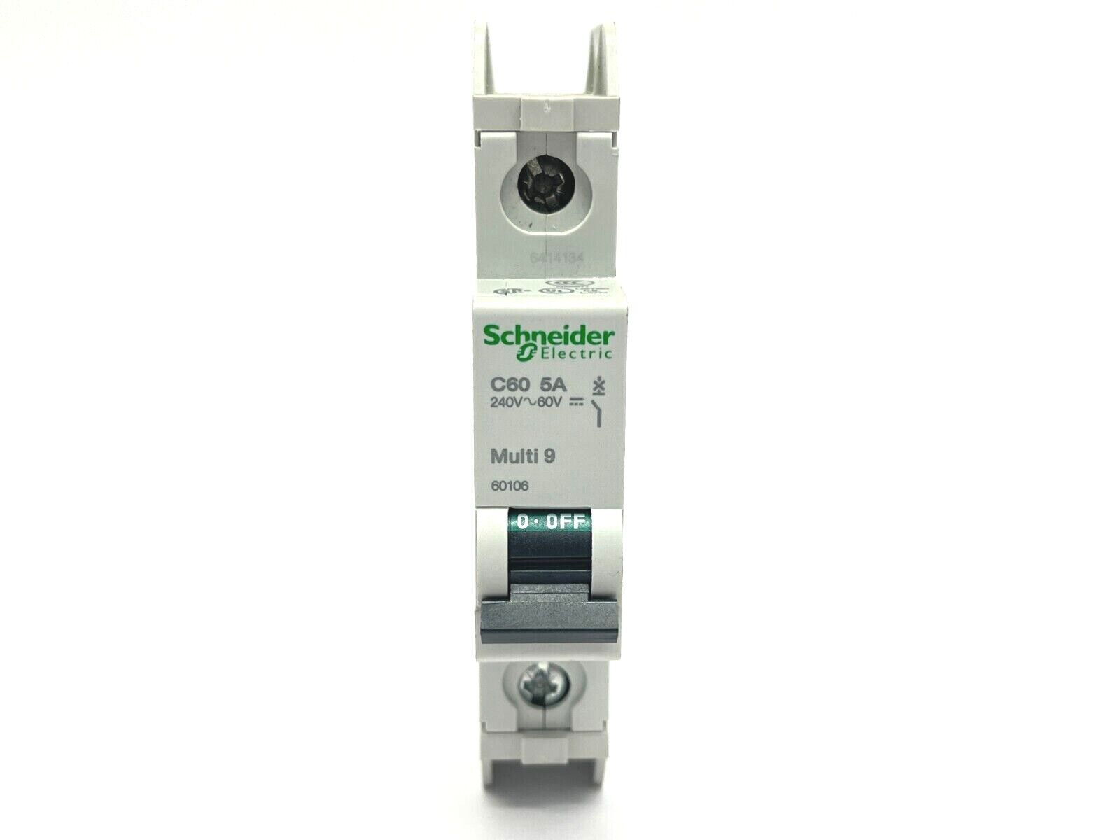 Schneider Electric 60106 Circuit Breaker Multi 9 C60 5A 240V 1-Pole - Maverick Industrial Sales