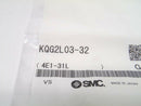 SMC KQG2L03-32 Male Elbow 10/32 Pipe Fitting, 5/32" In Tube 316 Stainless Steel - Maverick Industrial Sales