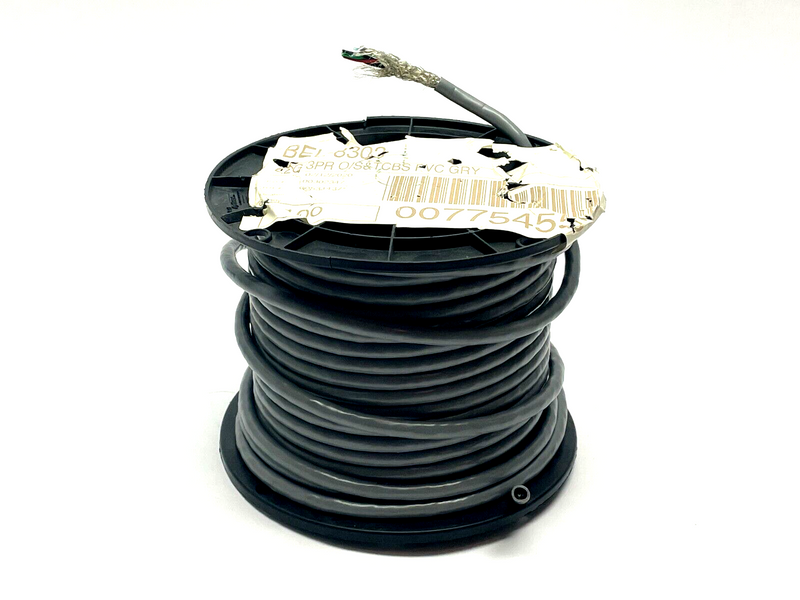 Belden 8303 060100 Multi-Conductor Cable 22AWG 3PR Shield 100ft Length - Maverick Industrial Sales