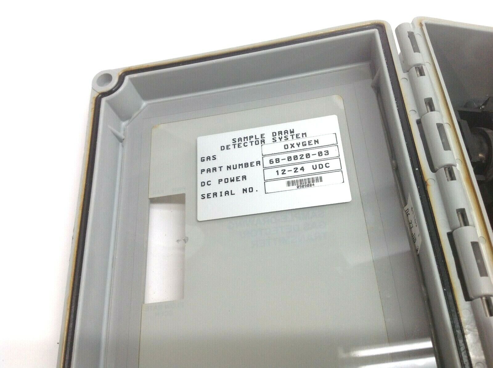 Thermo Gas Tech 68-0020-03 Sample-Drawing Oxygen Gas Detector / Transmitter - For parts or not working - Maverick Industrial Sales