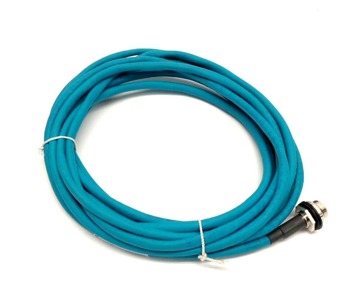 0985 YM57530 104/5M, 900004159 | Lumberg Automation 0985 YM57530 104/5M Ethernet Cable M12 To RJ45 5m 900004159 - New Other - Maverick Industrial Sales