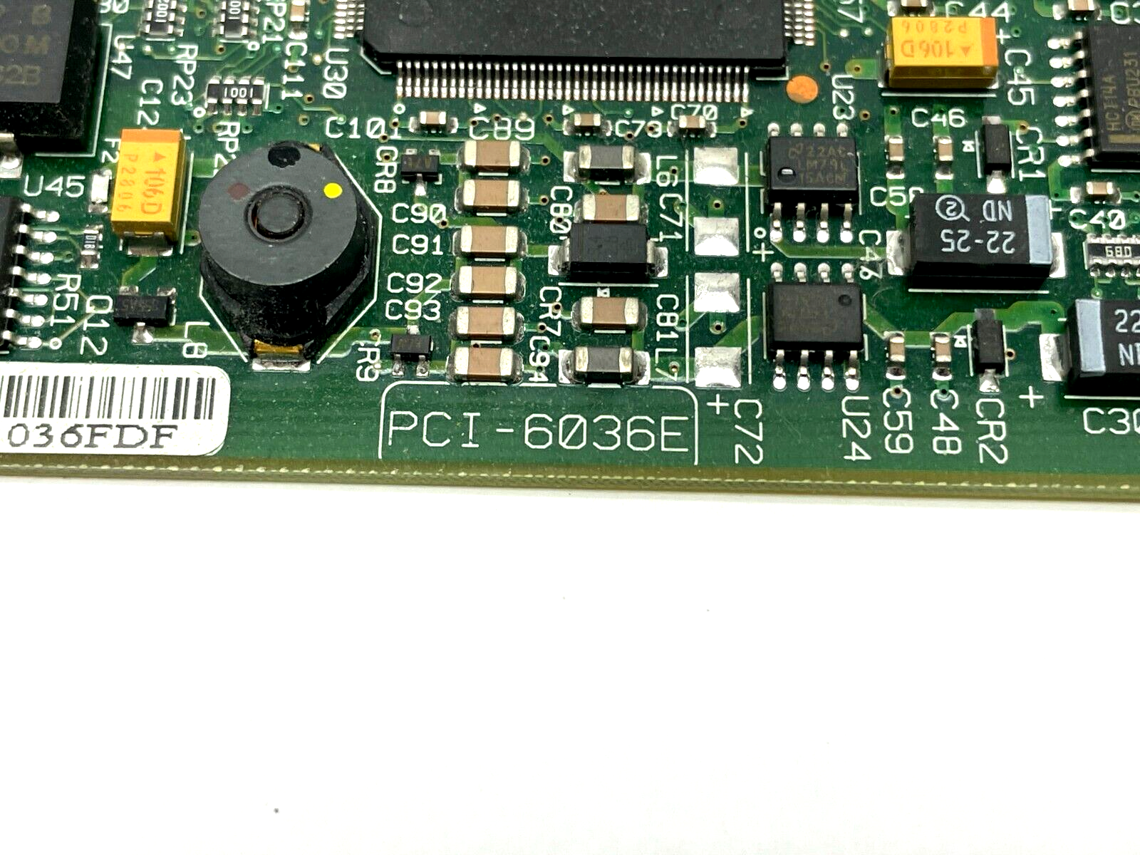 National Instruments PCI-6036E Multifunction Card 16 Inputs 2 Outputs 778465-01 - Maverick Industrial Sales