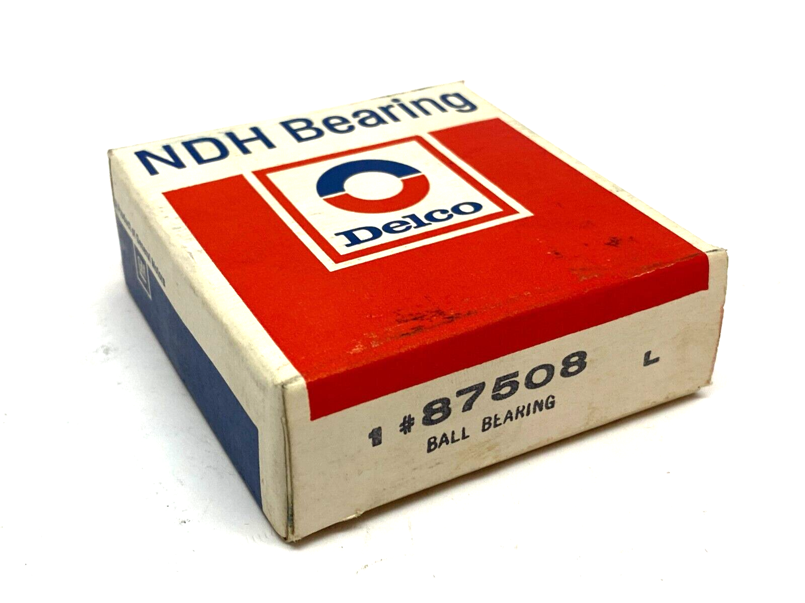 87508 | NDH Delco Deep Groove Ball Bearing 40mm I.D. 80mm O.D. 24mm Width - New - Maverick Industrial Sales