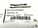 Turck BS 4151-0/9/DNET Circular 7/8" Plug 5 Position Screw Terminal U3-01273 - Maverick Industrial Sales