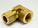 Parker 170C-6-4 3/8" Comp x 1/4" NPT Female 90 Degree Elbow Brass - Maverick Industrial Sales