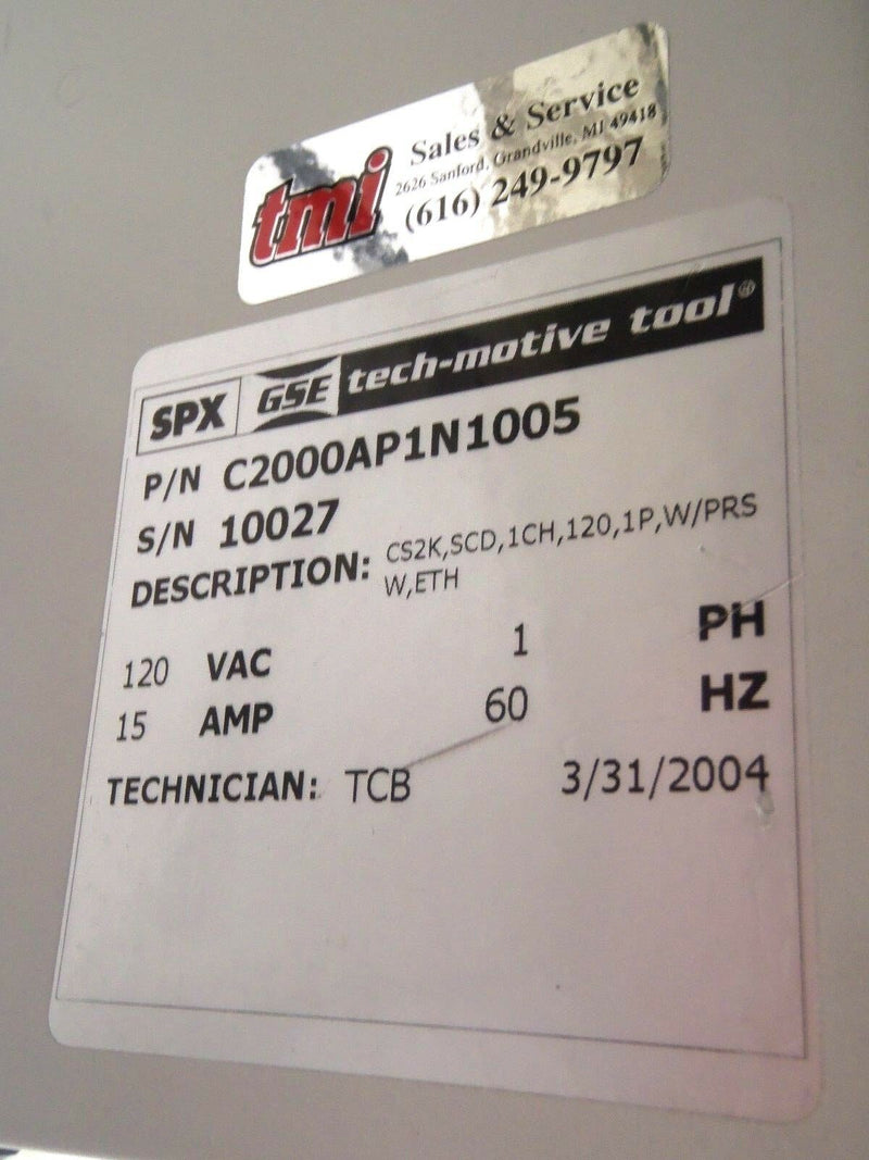GSE Tech-Motive Tool CS2000 Mini Screwdriver Controller Case Only C2000AP1N1005 - Maverick Industrial Sales