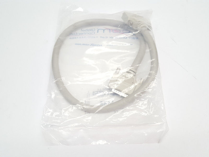 L-COM CHD44MF-2.5 Male / Female Deluxe Molded D-Sub Cable Grey 2.5 ft - Maverick Industrial Sales