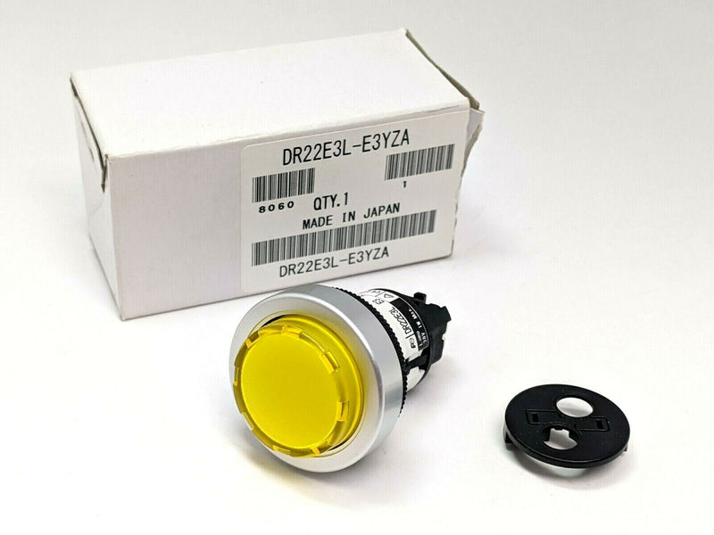 Fuji DR22E3L-E3YZA Yellow Indicating Light - Maverick Industrial Sales