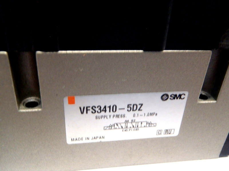 SMC VFS3410-5DZ Solenoid Valve 0.1~1.0MPa [G][RU] DC 21-26V - Maverick Industrial Sales