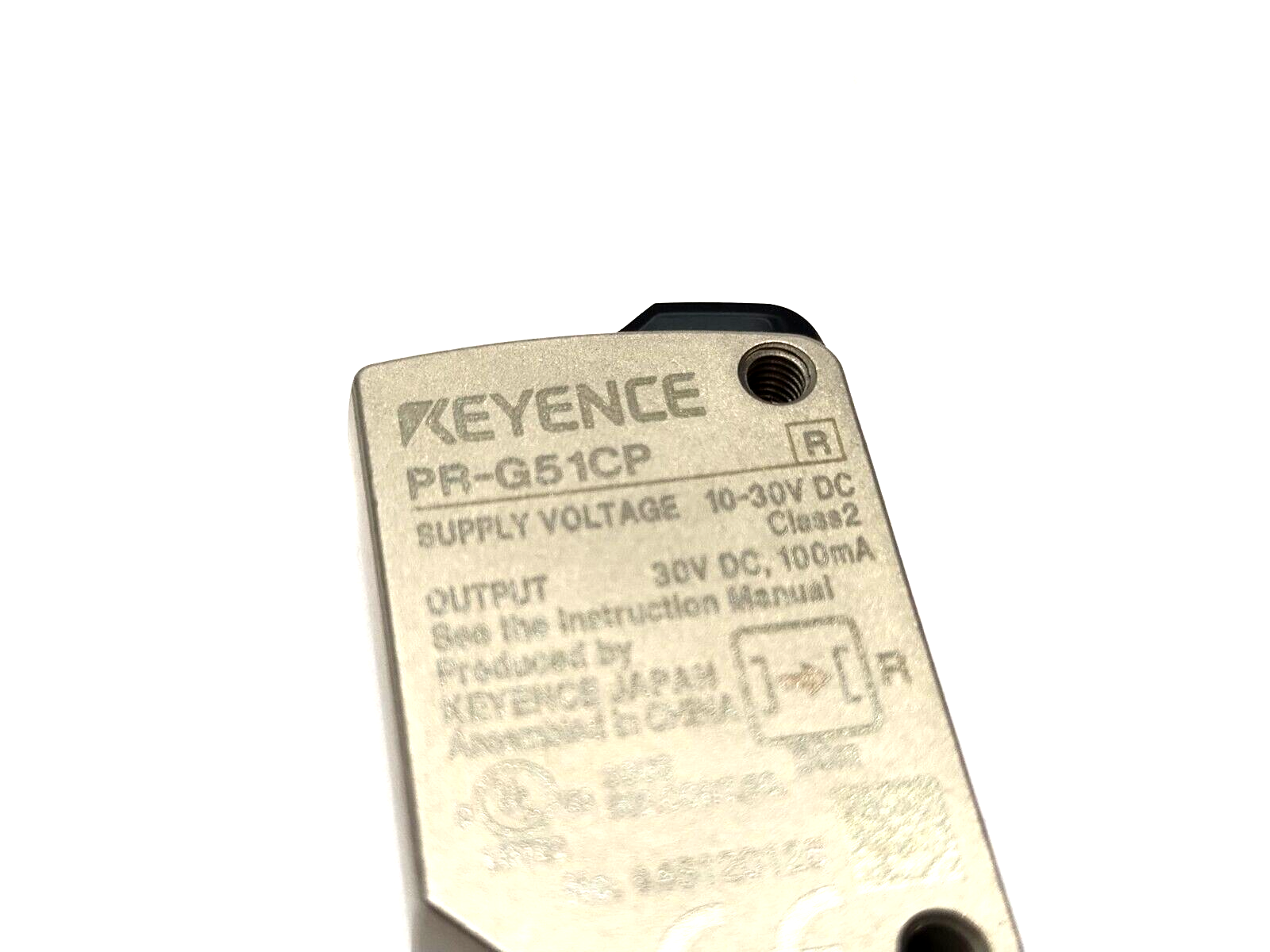 Keyence PR-G51CP Thrubeam Photoelectric Sensor M8 4-Pin Connector RECEIVER ONLY - Maverick Industrial Sales