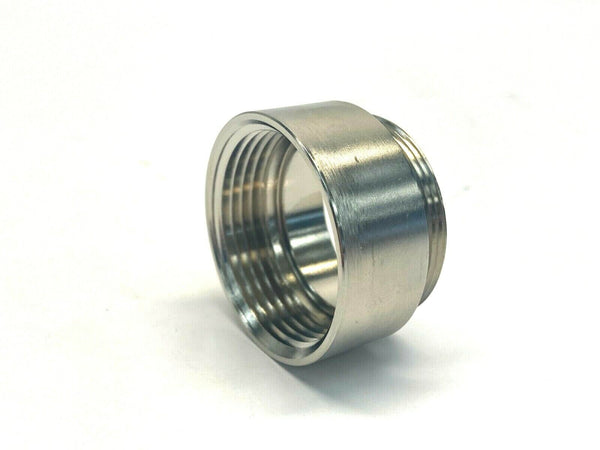 Harting 73000005325 Stainless M40 to 1-1/4" NPT Threaded Connector Adapter - Maverick Industrial Sales