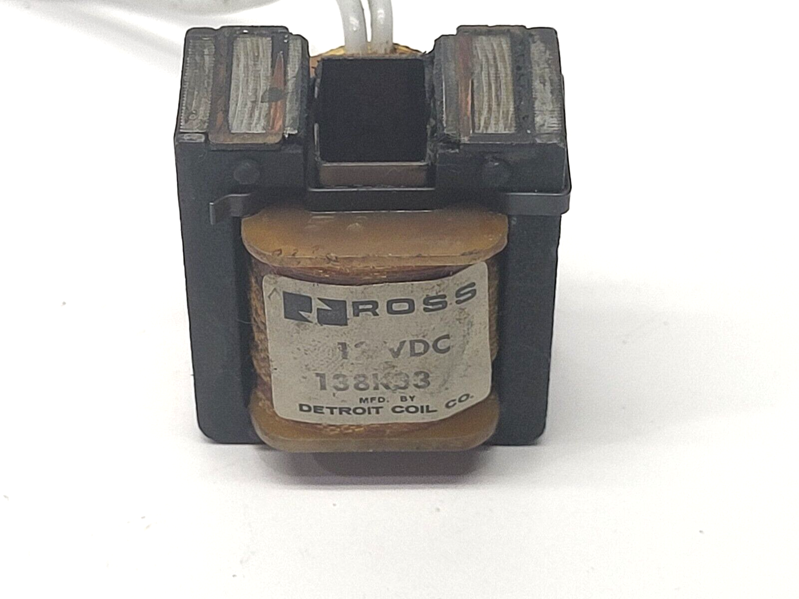 138K33 | Detroit Coil Co Ross Solenoid Valve Coil - Used - Maverick Industrial Sales
