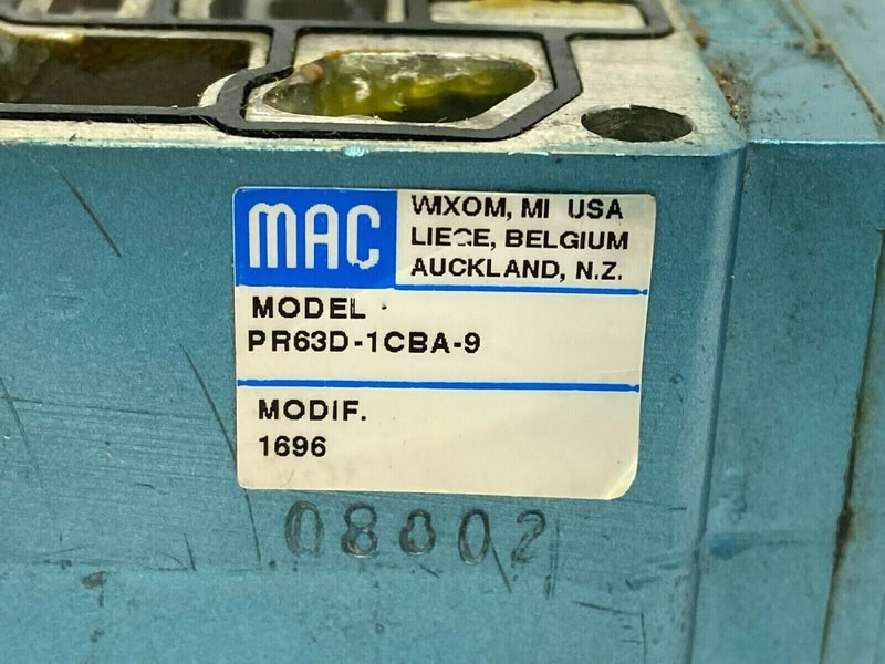 Mac Valves PR63D-1CBA-9 Pneumatic Valve Manifold - Maverick Industrial Sales