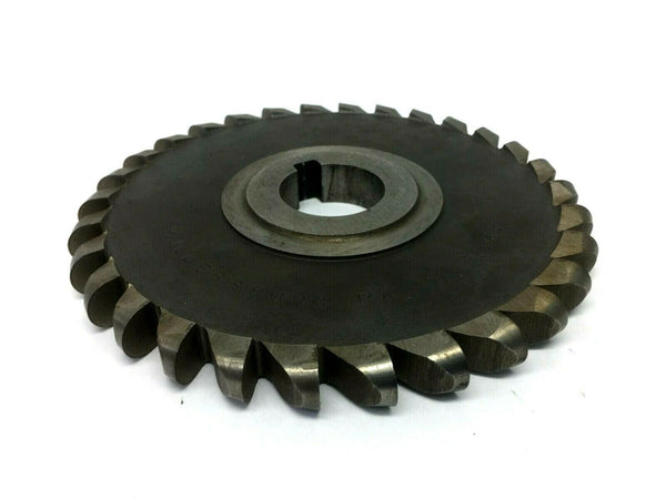 M.R. & T. Co. H.S. 5-7/8 x 5/8 x 1 Milling Cutter Cutting Blade 30-Teeth - Maverick Industrial Sales