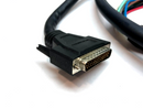 44-Pin D-Sub Connector to 13 Input AV Video Display Cable - Maverick Industrial Sales