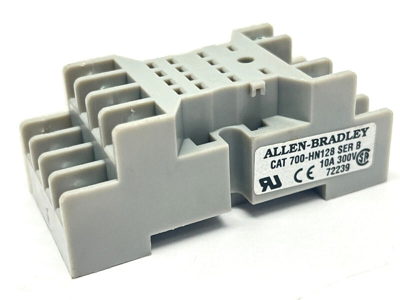 Allen Bradley 700-HC24Z24 Ser D Relay w/ 700-HN128 Ser B Base - Maverick Industrial Sales