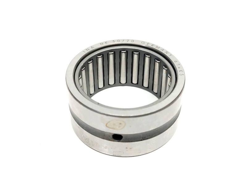 INA NK30/20 Single Row Needle Roller Bearing 30mm Bore x 40mm OD x 20mm Wide - Maverick Industrial Sales