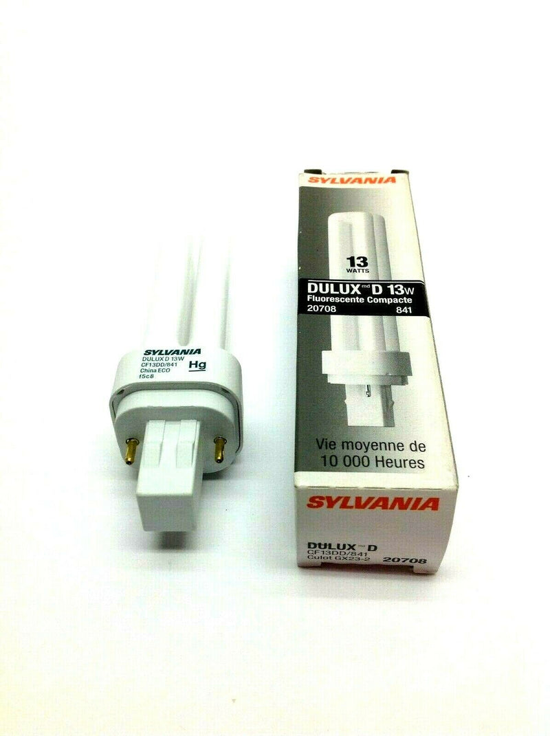 Sylvania 20708 Dulux D 13W Compact Fluorescent Light Bulb - Maverick Industrial Sales