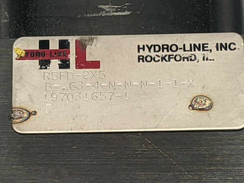 Hydro-Line R5FD-2X5 B-.63-4-N-N-N-1-1-X Pnuematic Cylinder - Maverick Industrial Sales