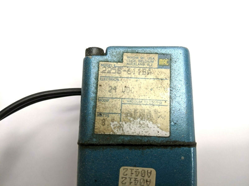 Mac Valves 225B-611BA Solenoid Valve - Maverick Industrial Sales