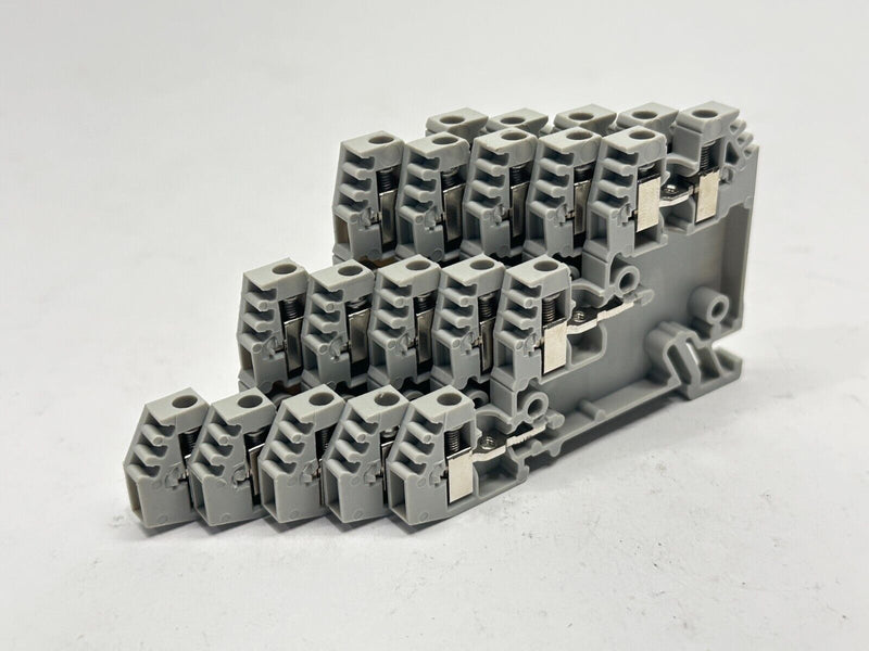 Allen Bradley 1492-WTS3 Terminal Blocks Light Grey 2.5mm 10A 300V LOT OF 5 - Maverick Industrial Sales