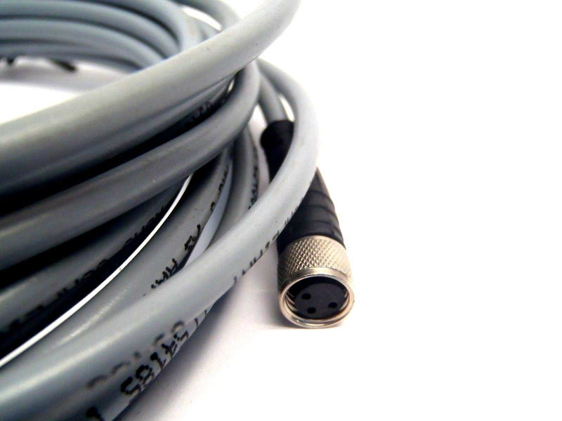 Bimba Gray 15 Foot M8 Cordset to Flying Leads 3 Wire 300V 22AWG - Maverick Industrial Sales