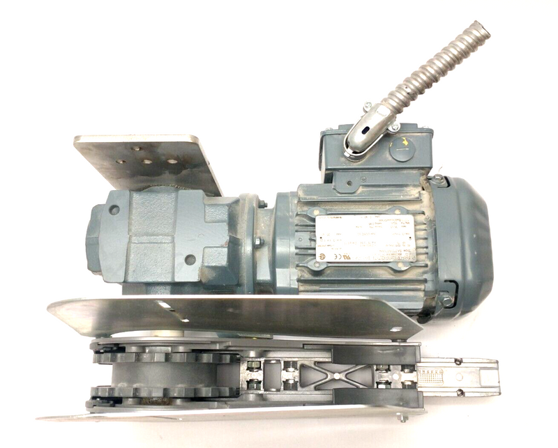 SEW Eurodrive SA37DRS71M4 Gearmotor .75HP w/ Flexlink XLEB 0A65HNLP End Drive - Maverick Industrial Sales