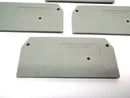 Wago 281 Terminal Block End Cap LOT OF 6 - Maverick Industrial Sales