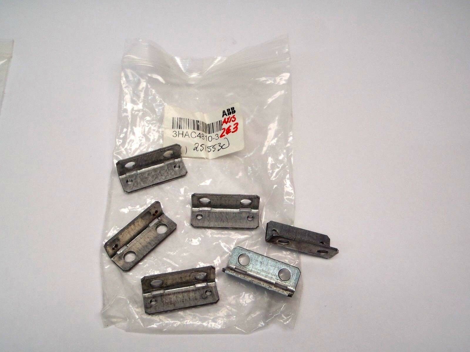 Lot of ABB 6 3HAC4810-3, 2 3HAC4810-2, 1 3HAC4810-1 IRB 6400 Sync Brackets - Maverick Industrial Sales